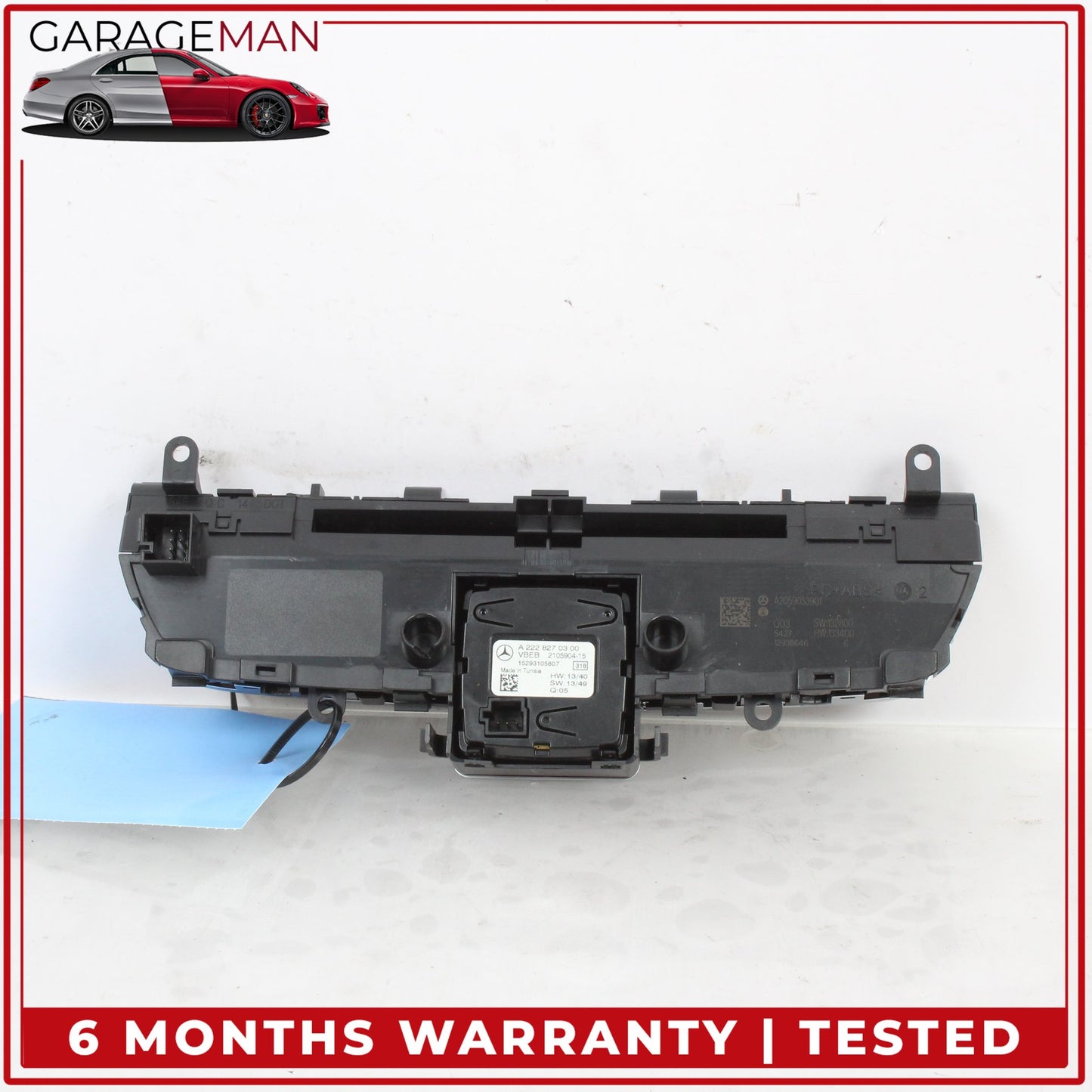 2015-2018 Mercedes W205 C300 Hazard Light Control Switch Panel 2059053901 OEM