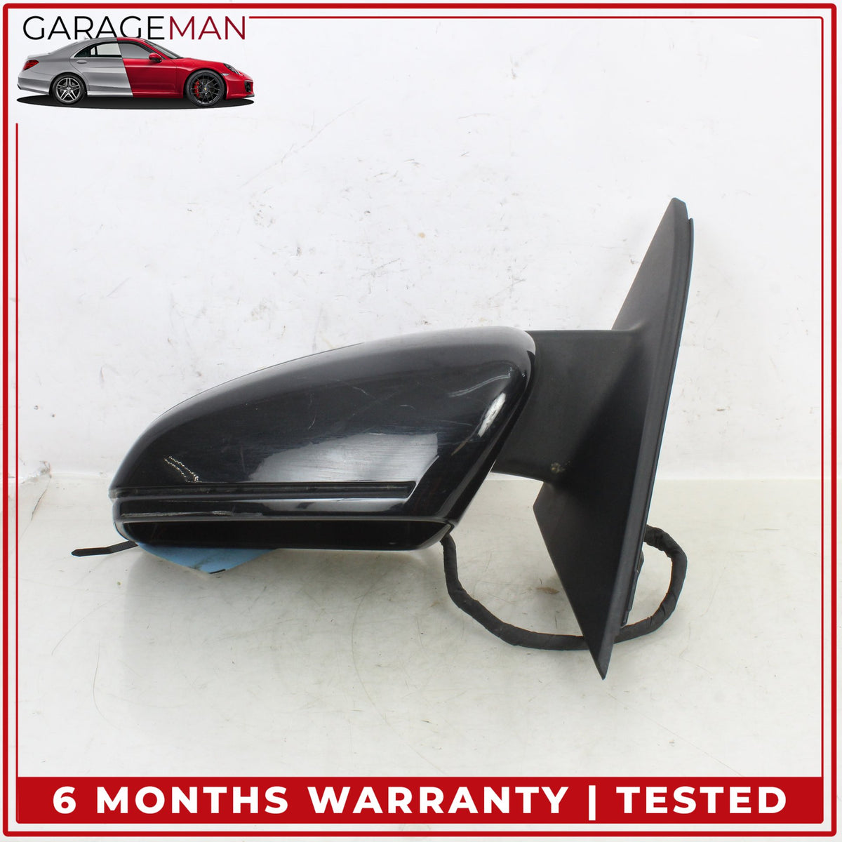 2015-2020 Mercedes X156 GLA250 Left Side Door Rear View Mirror w/ Blind Spot OEM