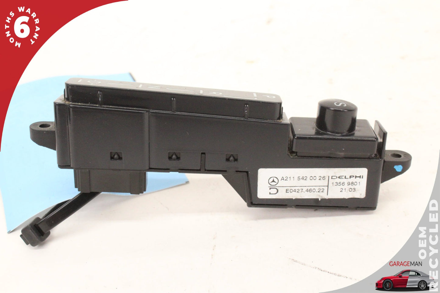 2003-2011 Mercedes W211 E500 Gear Shifter Selector Indicator Display Trim OEM