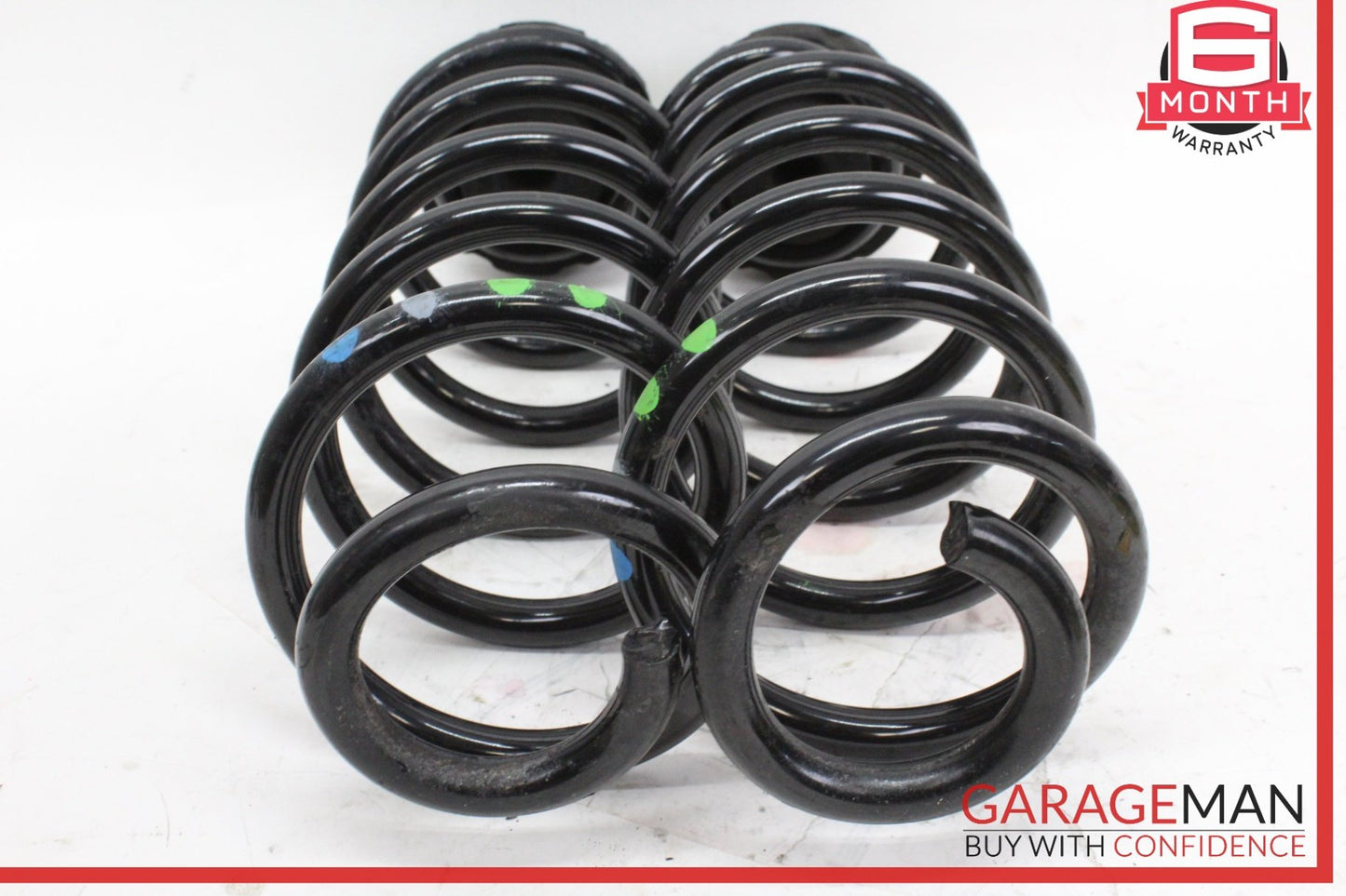 2012-2018 Audi RS5 8T Convertible Rear Left & Right Coil Spring 8K0511115 OEM