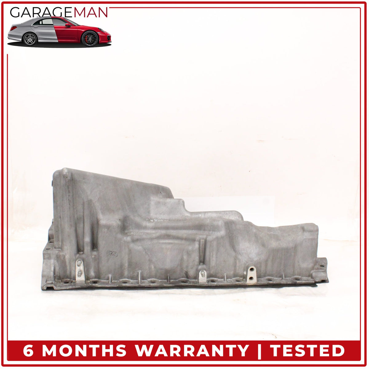 2010-2019 BMW 640i 3.0L Straight Six Engine Motor Oil Pan w/ Sensor 7556663 OEM