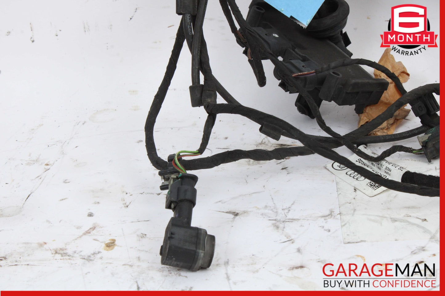 2012-2018 Audi A6 Rear Bumper Parking Sensor w/ Wire Harness 4G5971085AG OEM