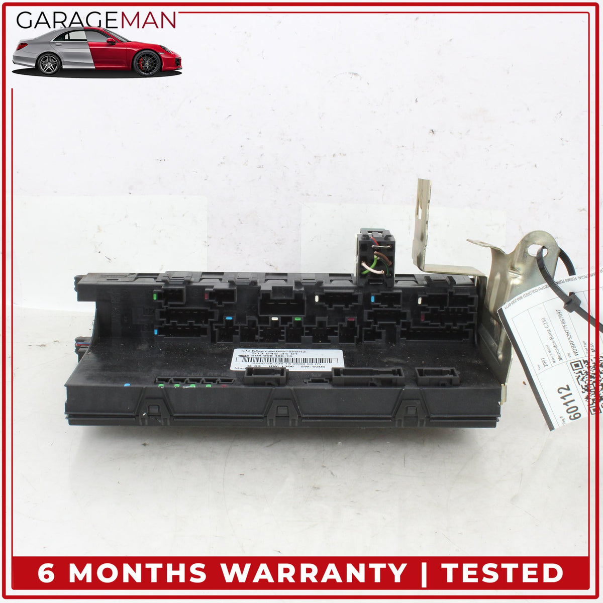 2001-2009 Mercedes W203 C230 Rear SAM Module Relay Fuse Box 2035453401 OEM