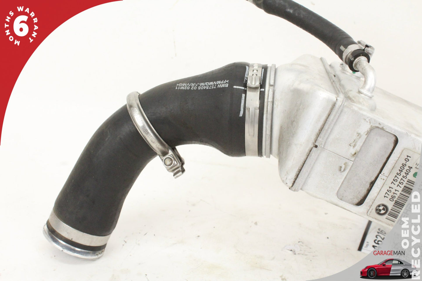 2011-2016 BMW 550i F10 Right Side Turbocharger Intercooler 7575406