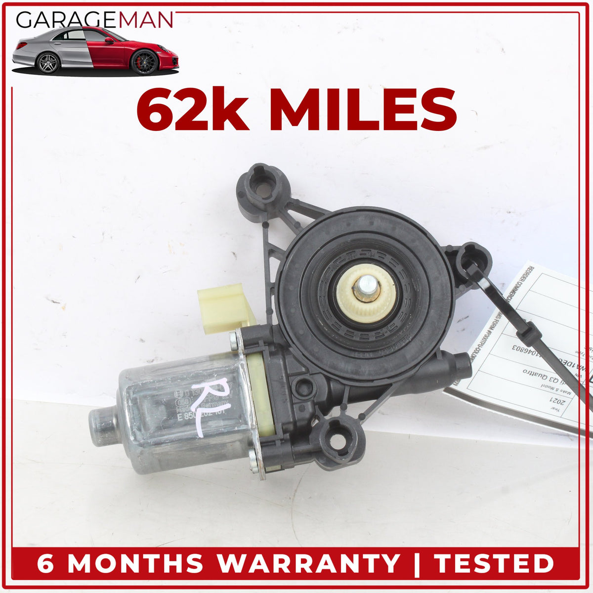 2015-2025 Audi Q3 A3 S3 Front Right Side Window Regulator Motor 5Q0959801C OEM