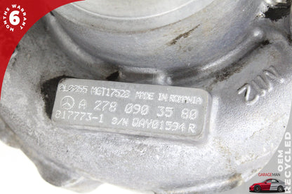 2011-2020 Mercedes W221 S550 Left Side Turbocharger Turbo Charger 2780903580 OEM