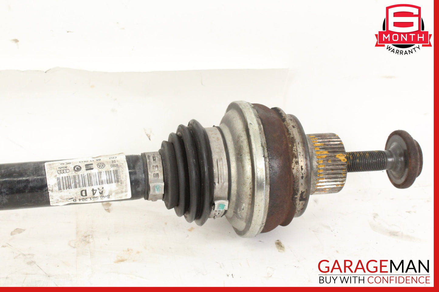 2011-2018 Audi S7 S8 S6 Rear Right Passenger Side CV Axle Shaft 8R0501204D OEM