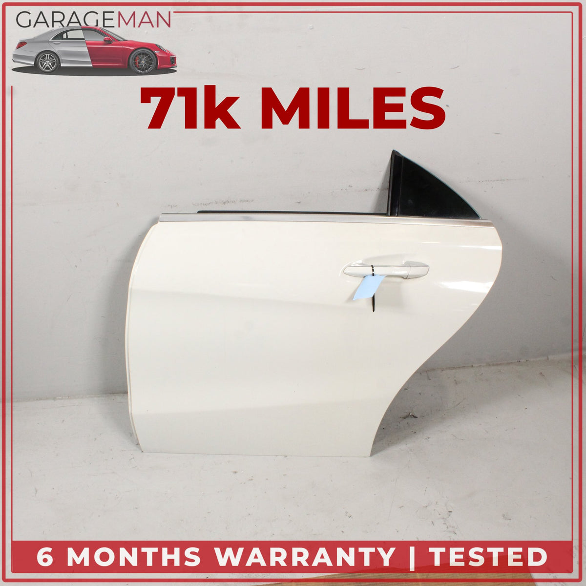 2014-2019 Mercedes-Benz CLA250 C117 Rear Left Door Shell Panel 1177300305 OEM