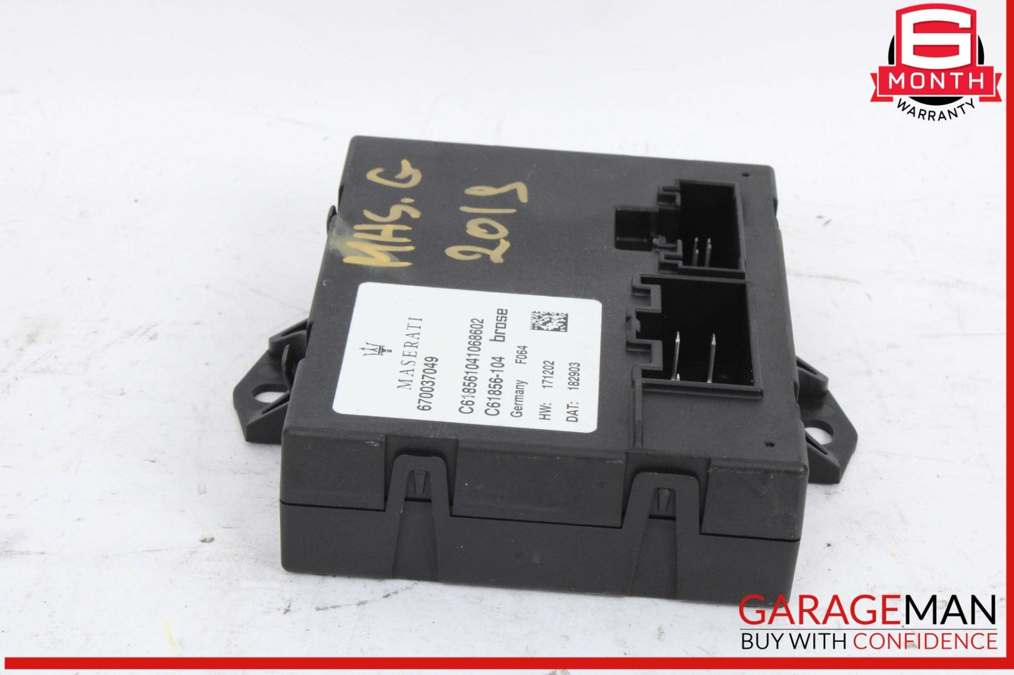 2017-2024 Maserati Ghibli Liftgate Control Module 670037049 Genuine