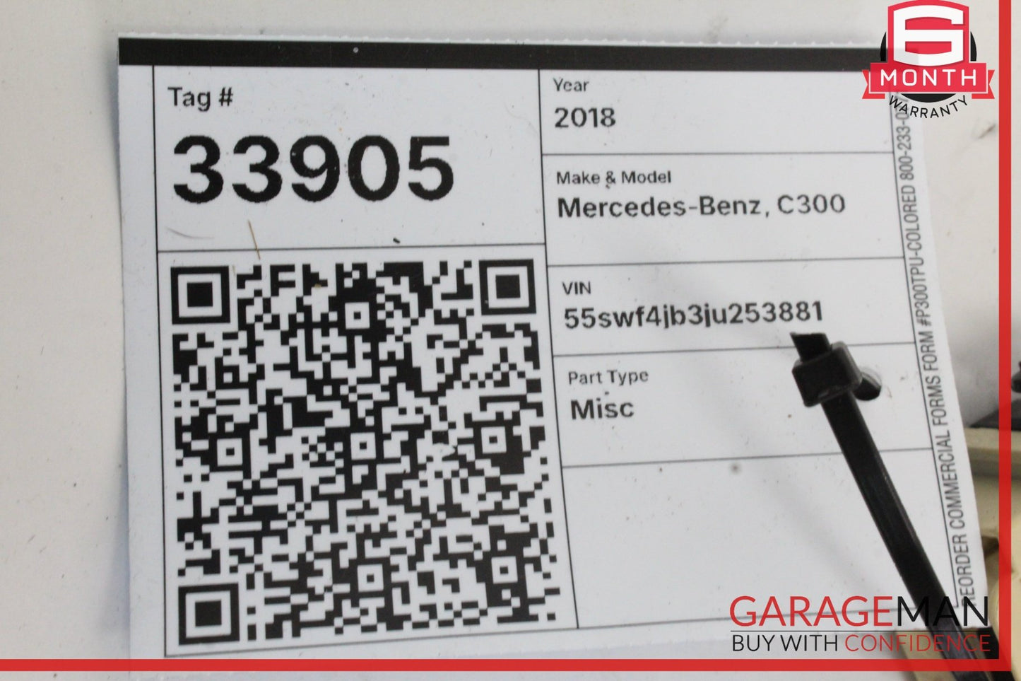 2015-2020 Mercedes-Benz C300 W205 Front Left Seat Control Module 2059005122