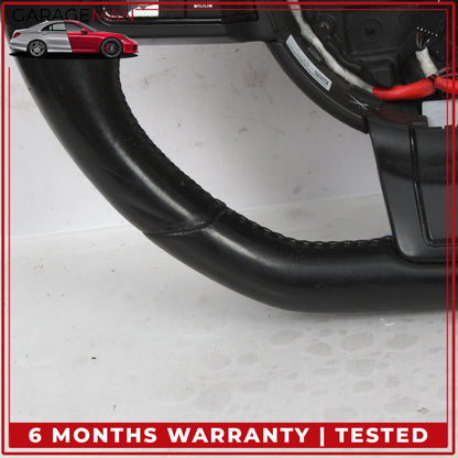 2015-2020 Jaguar F-Type X152 Steering Wheel Flat Bottom w/ Paddle Shifters OEM