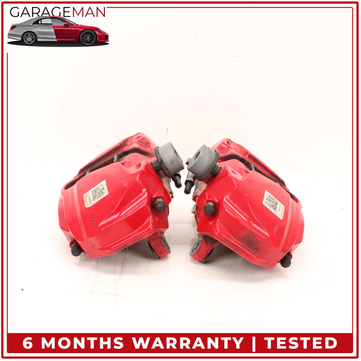 2016-2023 Audi TTS 8S Front Left & Right Brake Calipers (set of 2) OEM
