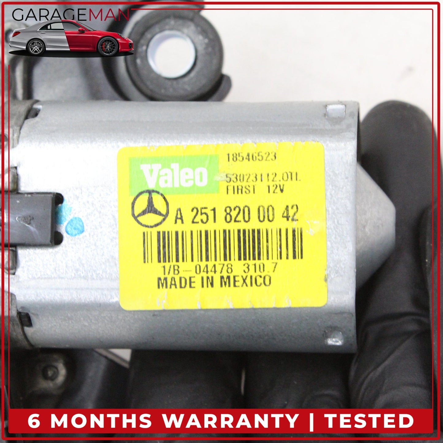 2006-2019 Mercedes X164 GL550 Rear Glass Window Wiper Motor 2518200042 OEM