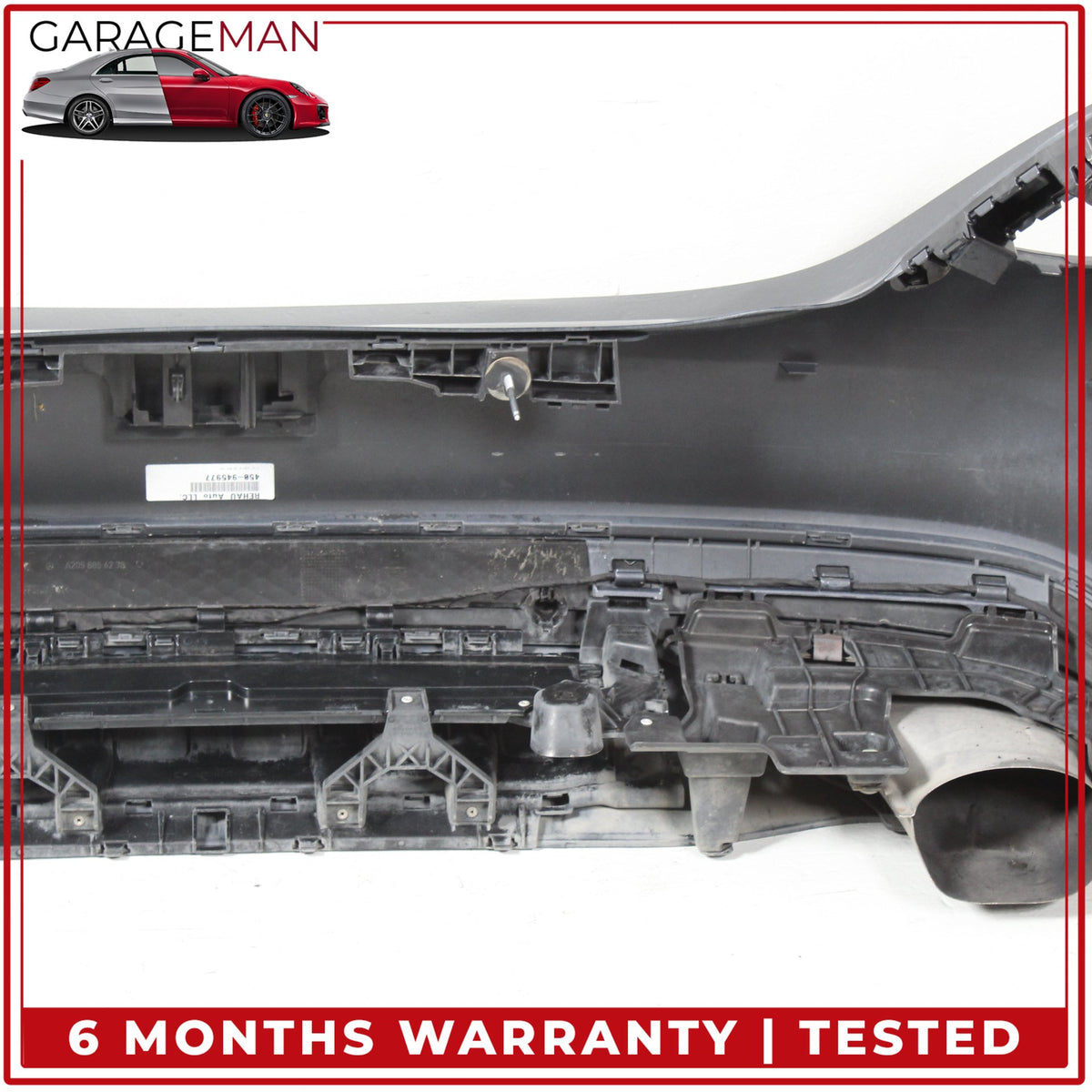 2015-2018 Mercedes-Benz C300 CDI Sedan Rear Bumper Cover 2058855938 OEM