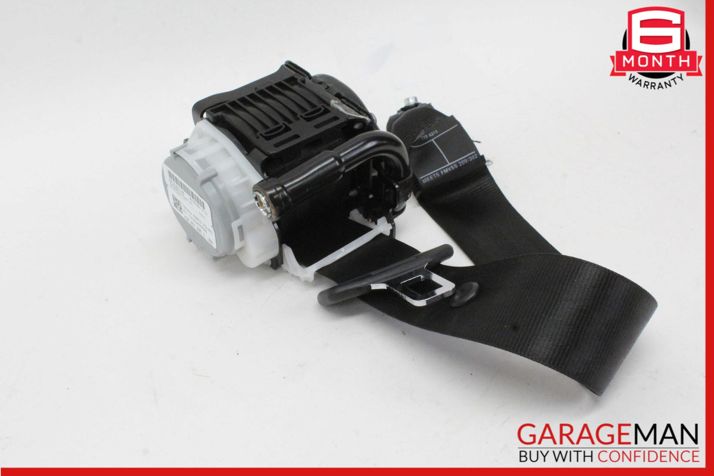 2012-2018 Audi A6 A7 Rear Left or Right Side Seat Belt Black 4G0857805C OEM