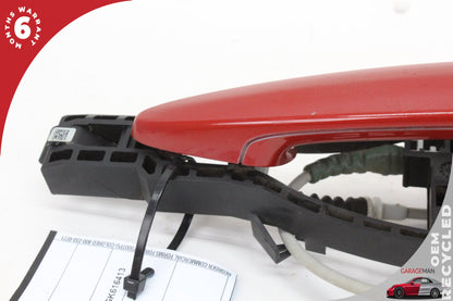 2012-2018 BMW 320i F30 Rear Right Side Exterior Door Handle Red 7332268 OEM