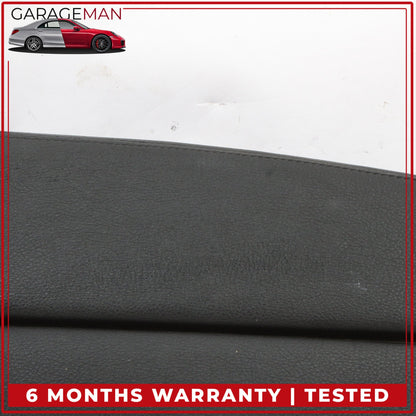 2012-2018 BMW 650i F13 Front Center Armrest Lid Cover Black Nappa 9216385 OEM