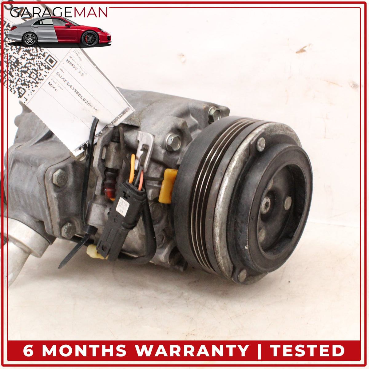 2007-2013 BMW X5 E70 AC A/C Air Conditioning Compressor 9121759 OEM