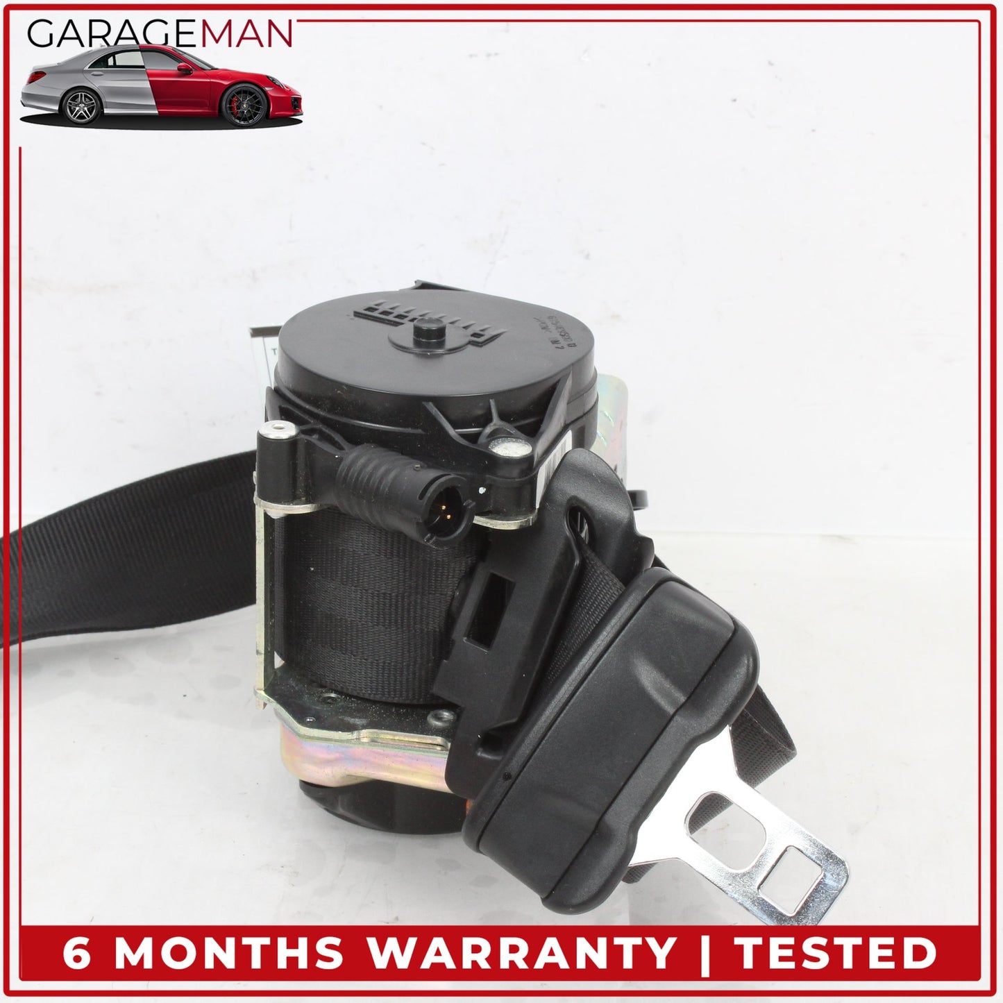 2014-2024 Jaguar F-Type X152 Front Right Side Seat Belt Retractor Black OEM