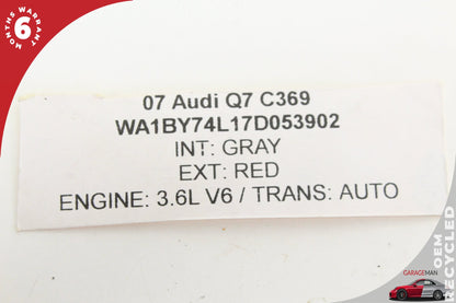 2007-2009 Audi Q7 3.6L Engine Computer Control Module ECU ECM 03H906032L OEM