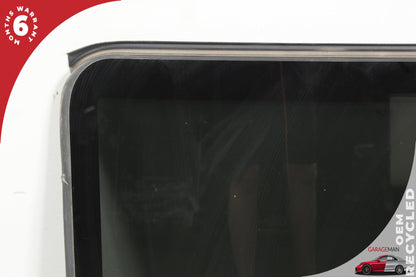 2011-2018 Porsche Cayenne S Hybrid 92A SUV Rear Upper Sunroof Sun Roof Glass Window Panel 7P0877056