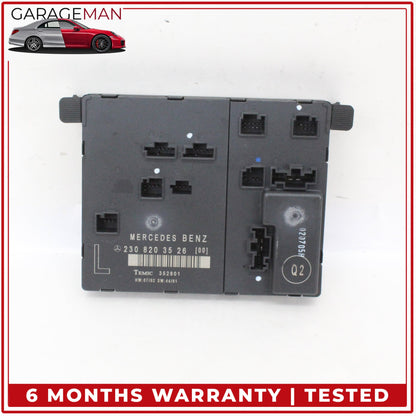 2003-2012 Mercedes R230 SL500 Front Left Door Control Module 2308203526 OEM