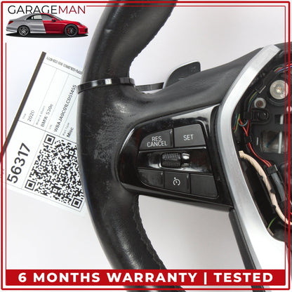2017-2023 BMW 530e G30 Front Left Side Steering Wheel w/ Paddle Shifters OEM
