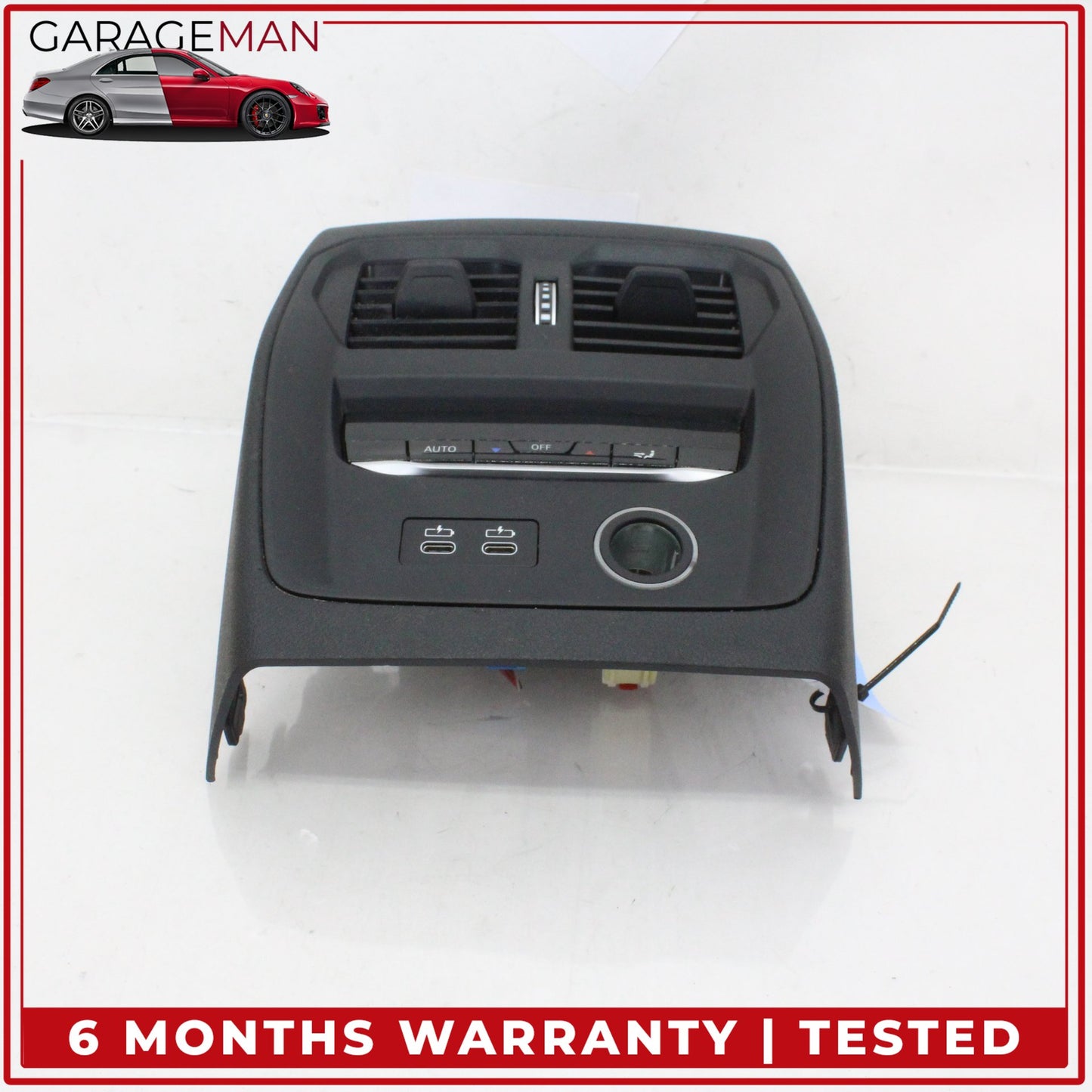 2019-2025 BMW M340i Rear Center Console Climate Control Panel AC Air Vent OEM