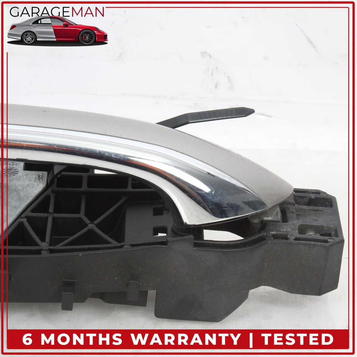 2006-2013 Mercedes W164 ML350 Rear Left Side Exterior Door Handle Silver OEM