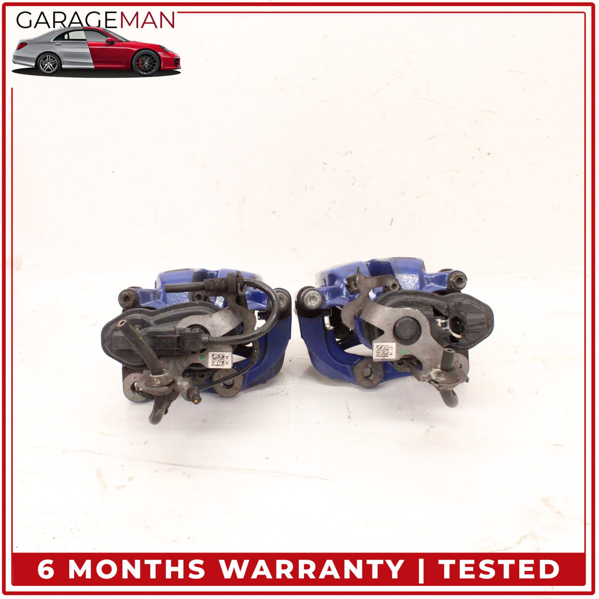 2018-2024 BMW X3 M40i G01 Rear Brake Calipers Blue (set of 2) OEM