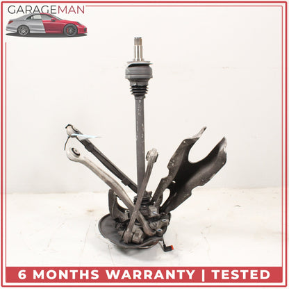 2007-2013 Mercedes W216 CL550 S550 Rear Left Spindle Knuckle Wheel Hub Set OEM