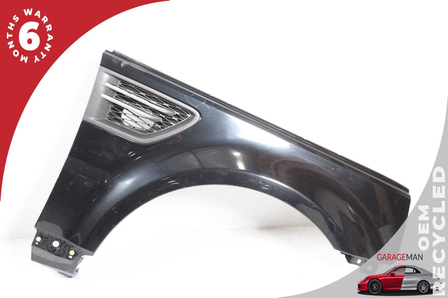 2010-2013 Land Rover Range Rover Sport L320 Front Right Fender Panel Black OEM