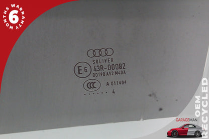 2010-2017 Audi RS5 A5 S5 Convertible Front Left Side Door Window Glass OEM