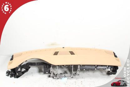 2010-2016 Porsche Panamera 970 Dashboard Dash Board Panel Assembly Beige OEM