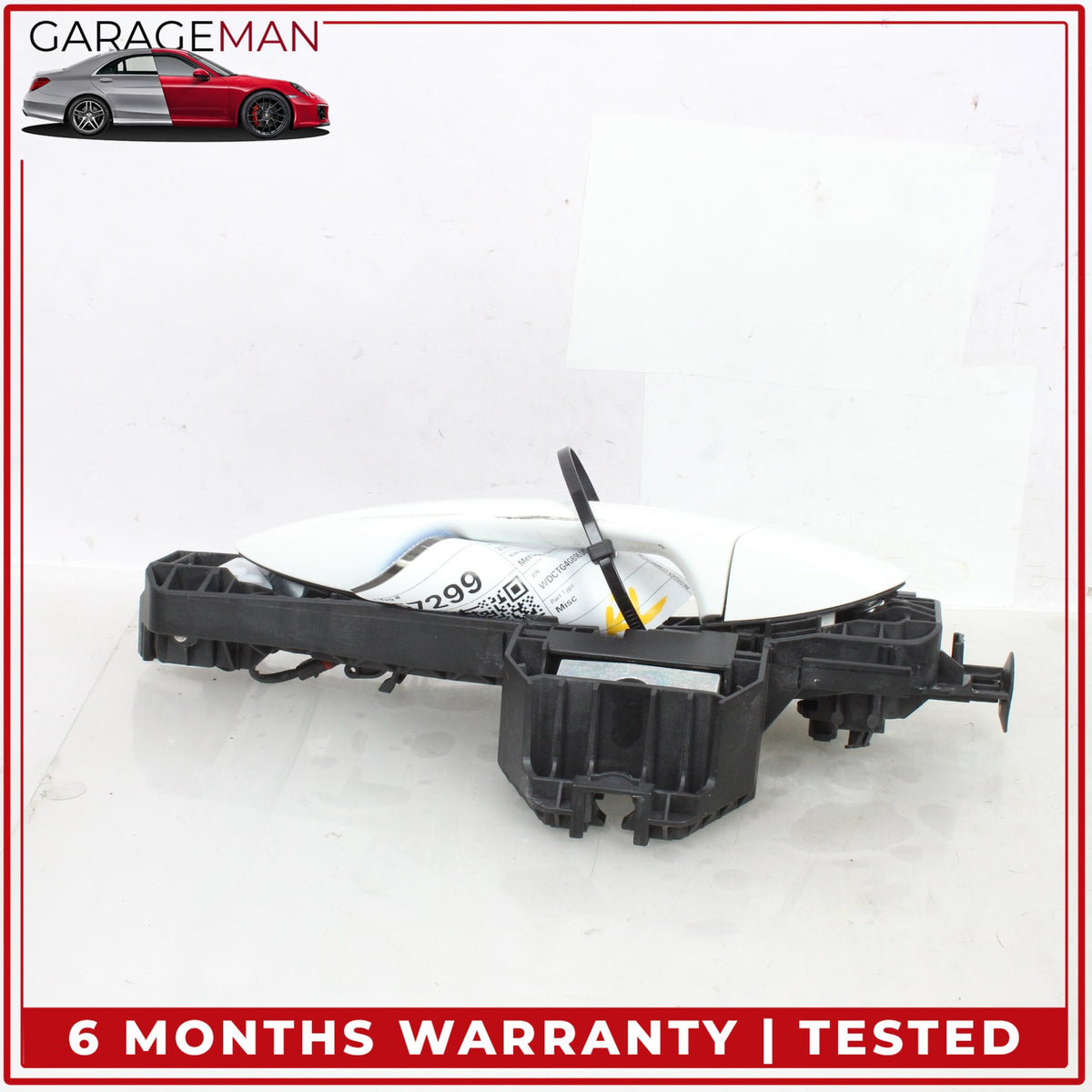 2015-2020 Mercedes X156 GLA250 Rear Left Exterior Door Handle Polar White OEM