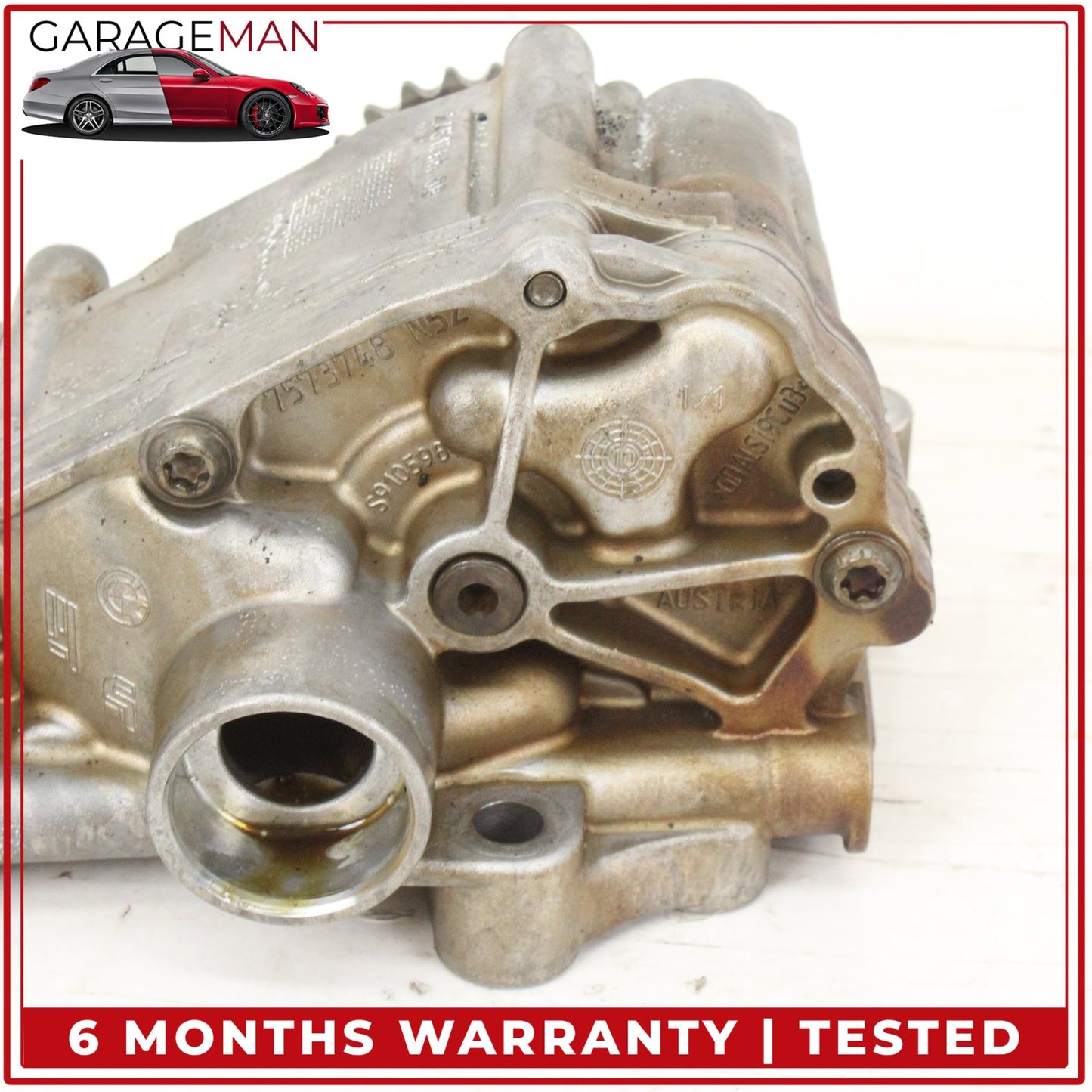 2011-2013 BMW 528i F10 Sedan Engine Motor Oil Pump 7573748 OEM