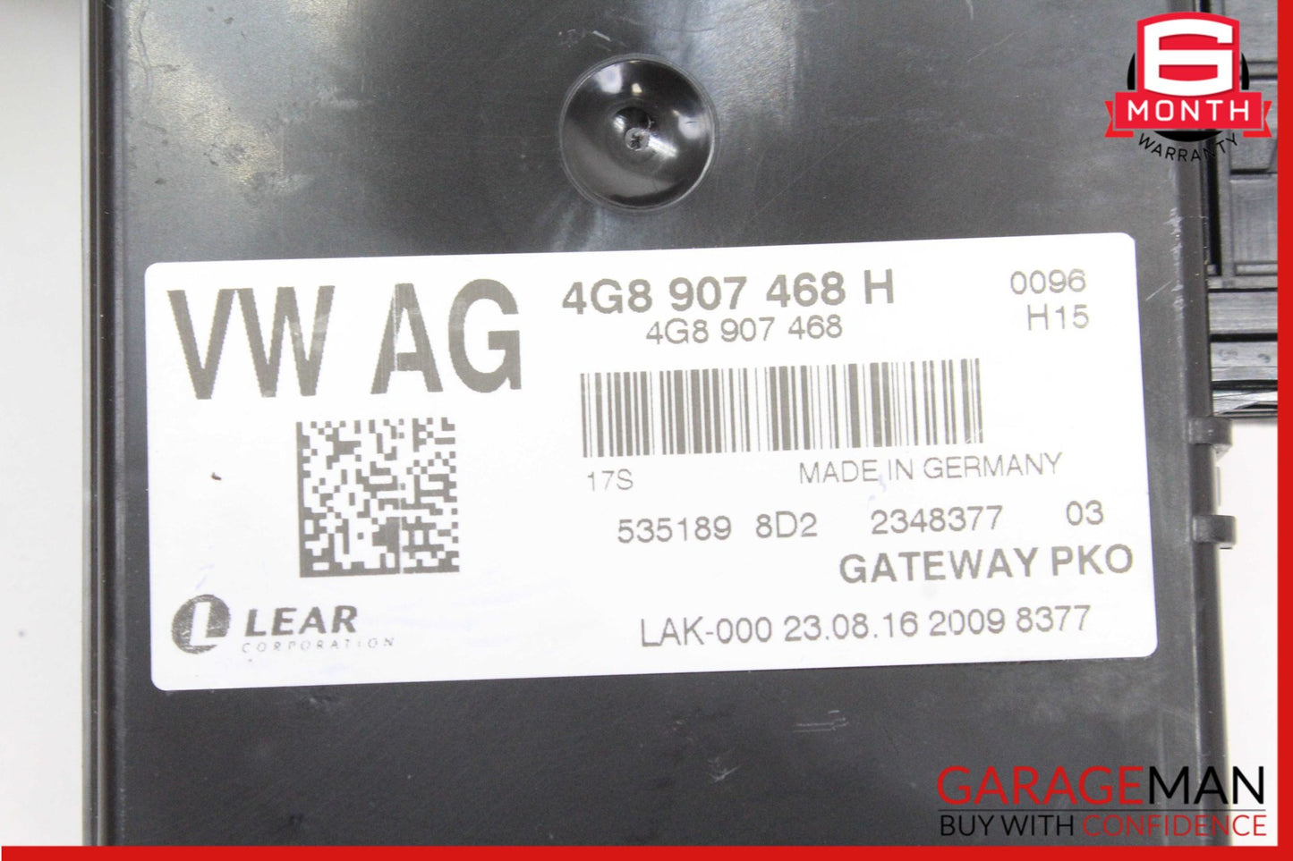 2012-2018 Audi A6 A7 Gateway Interface Control Module Unit 4G8907468H OEM