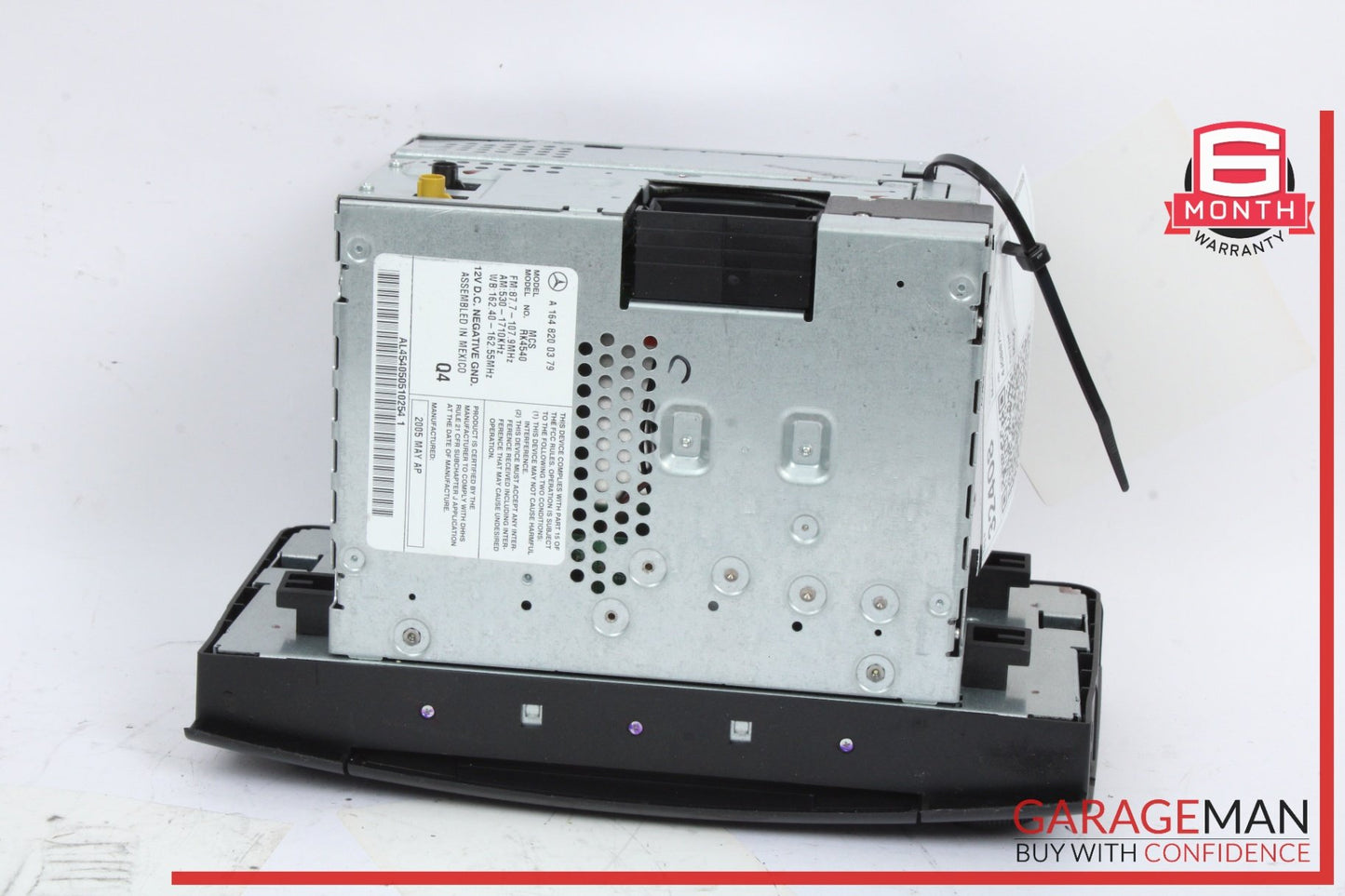 2006-2008 Mercedes ML500 M-Class W164 Navigation Radio Head Unit 1648200379