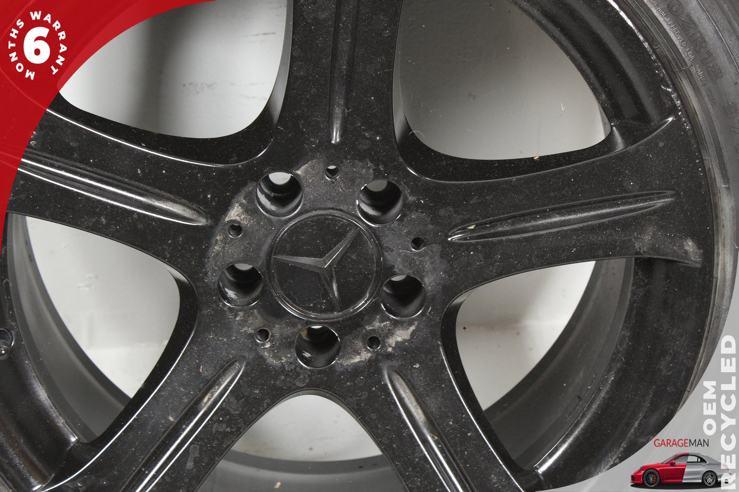 2006-2007 Mercedes W219 CLS500 Front Wheel Rim w/ Tire 8.5JX18H2 ET28 2194010102