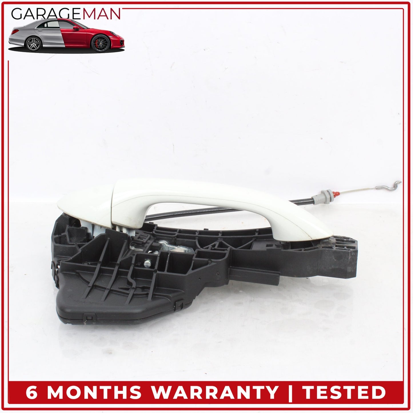 2006-2013 Mercedes W164 ML350 Front Right Exterior Door Handle Calcite White OEM