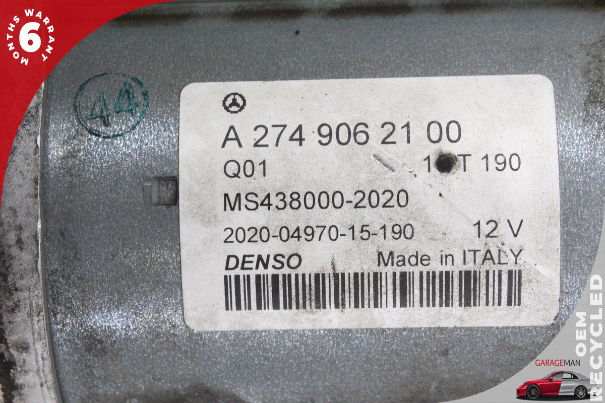 15-20 Mercedes-Benz C300 W205 Sedan Engine Motor Starter 2749062100
