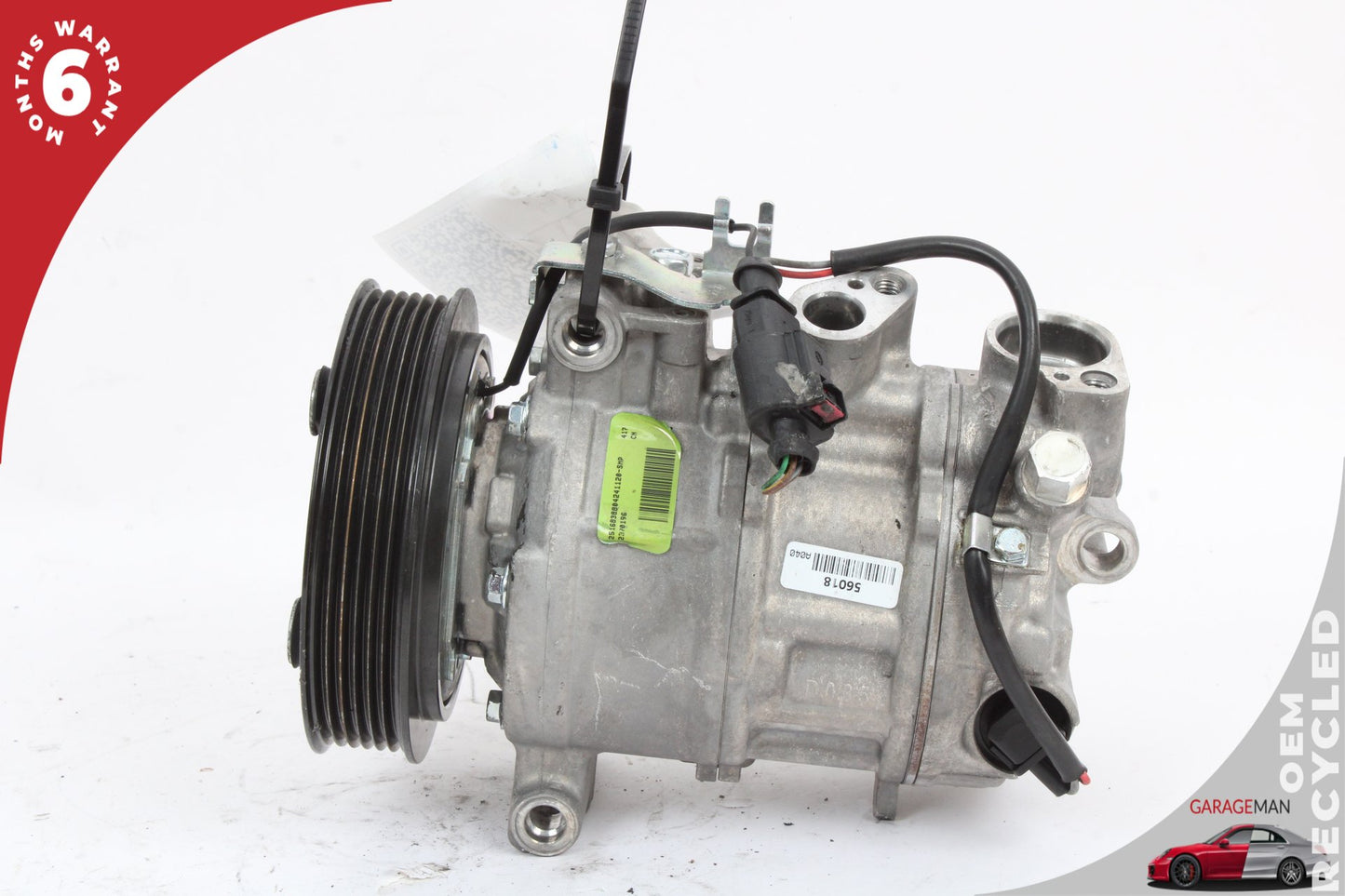 2016-2018 Audi A6 C7 Sedan AC A/C Air Conditioning Compressor 4M0820803M