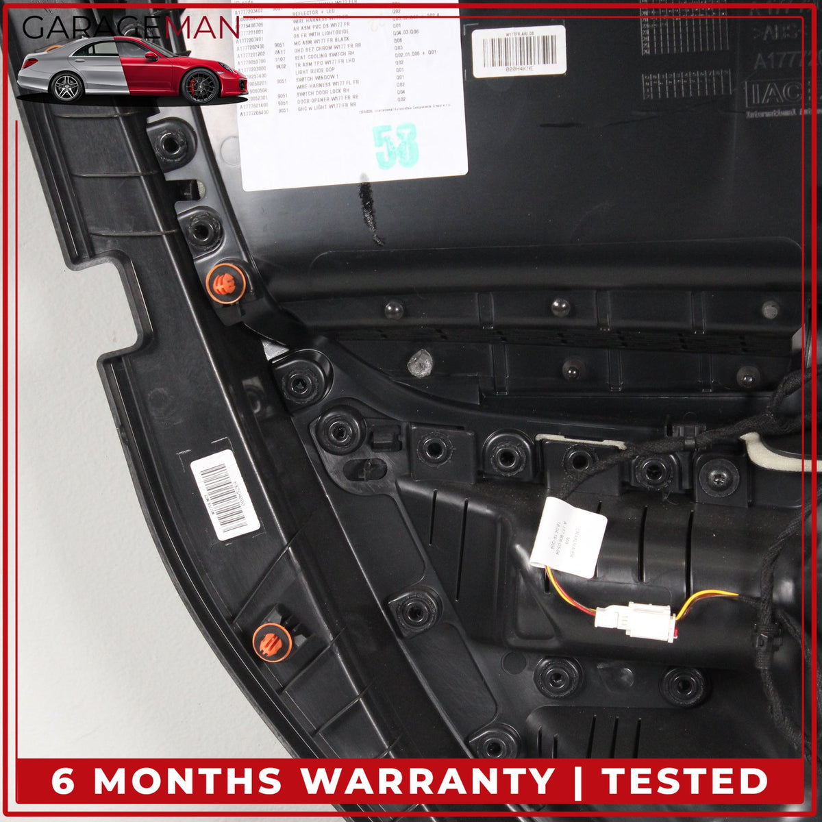2019-2022 Mercedes W177 A220 A35 AMG Front Right Door Trim Panel 1777201601 OEM