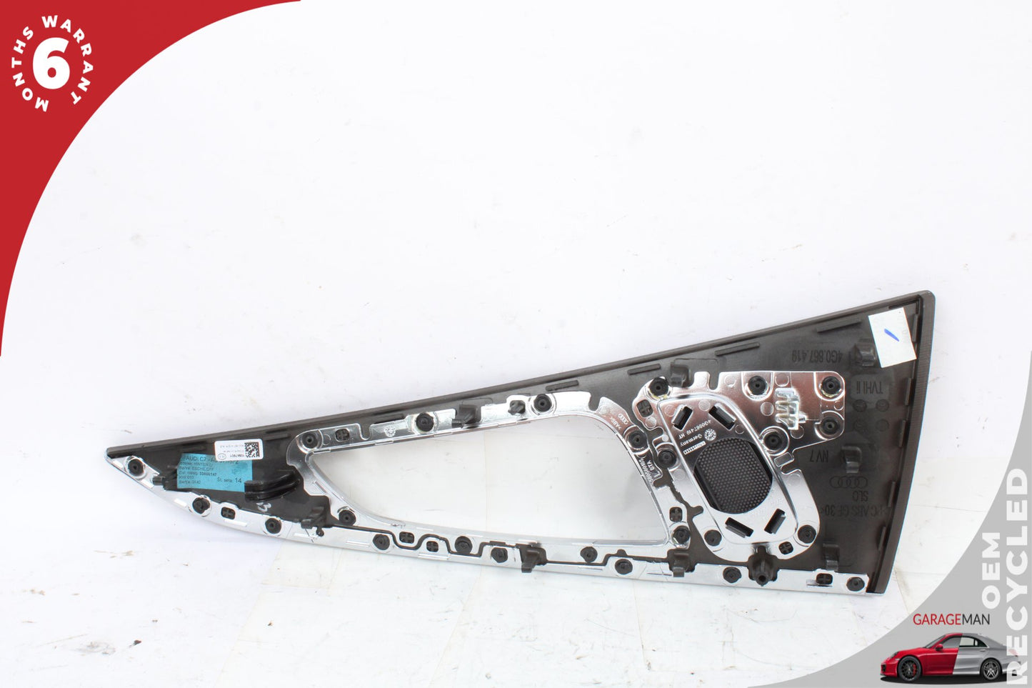 2012-2018 Audi A6 S6 Interior Center Console Dashboard Door Wood Trim Set OEM