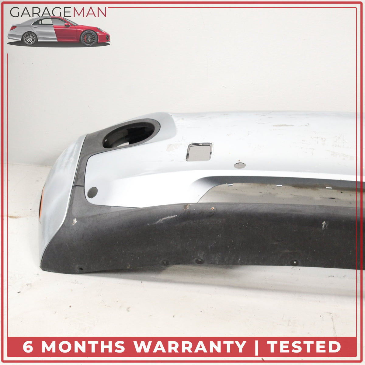 2014-2017 BMW i3 I01 Sedan Front Bumper Cover Assembly 7376739 Silver Metallic