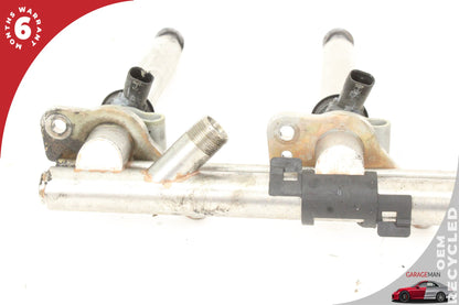 2012-2018 Mercedes X166 GL450 Fuel Injector Rail w/ Injectors Left Side OEM