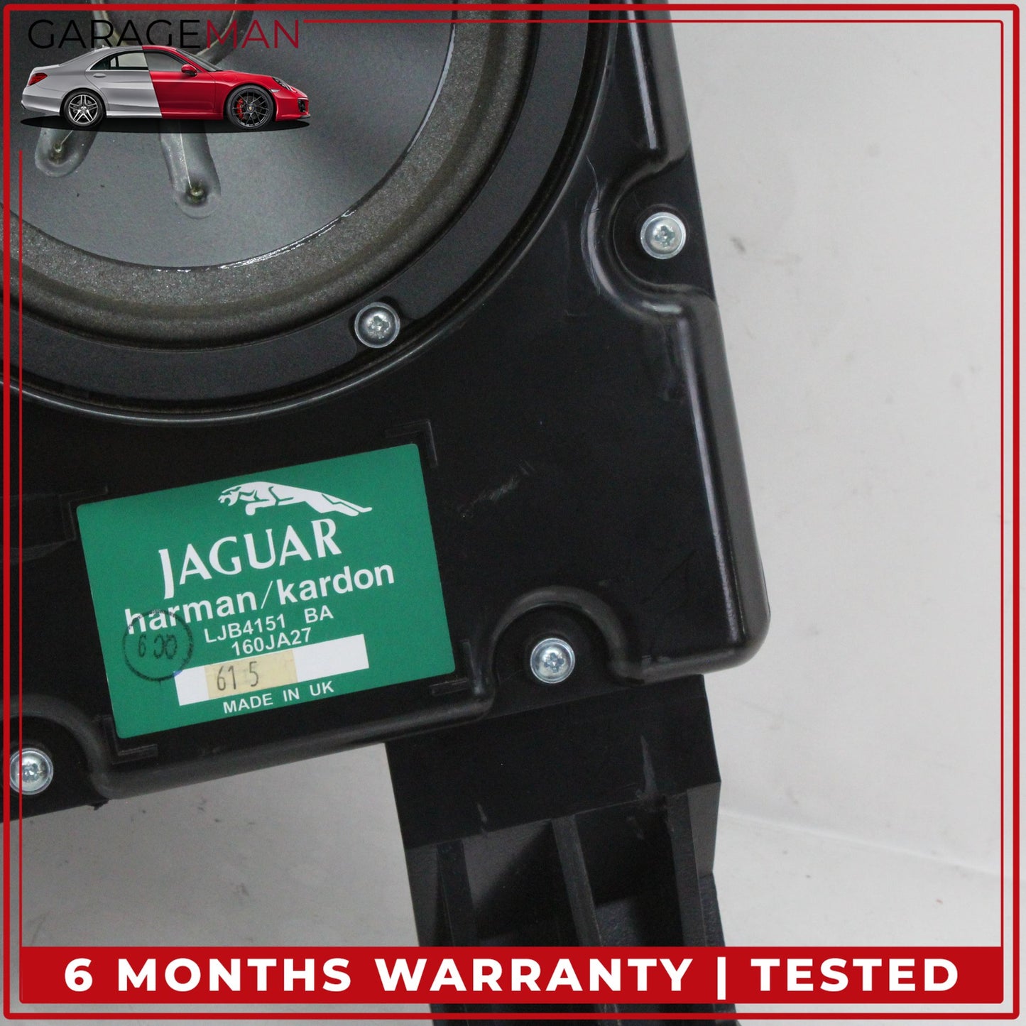 1997-2006 Jaguar XK8 Rear Left Driver Side Door Audio Speaker LJB4151BA OEM