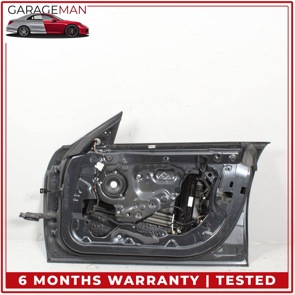 2015-2020 BMW 430i Gran Coupe Sedan Front Right Door Shell Gray Metallic OEM