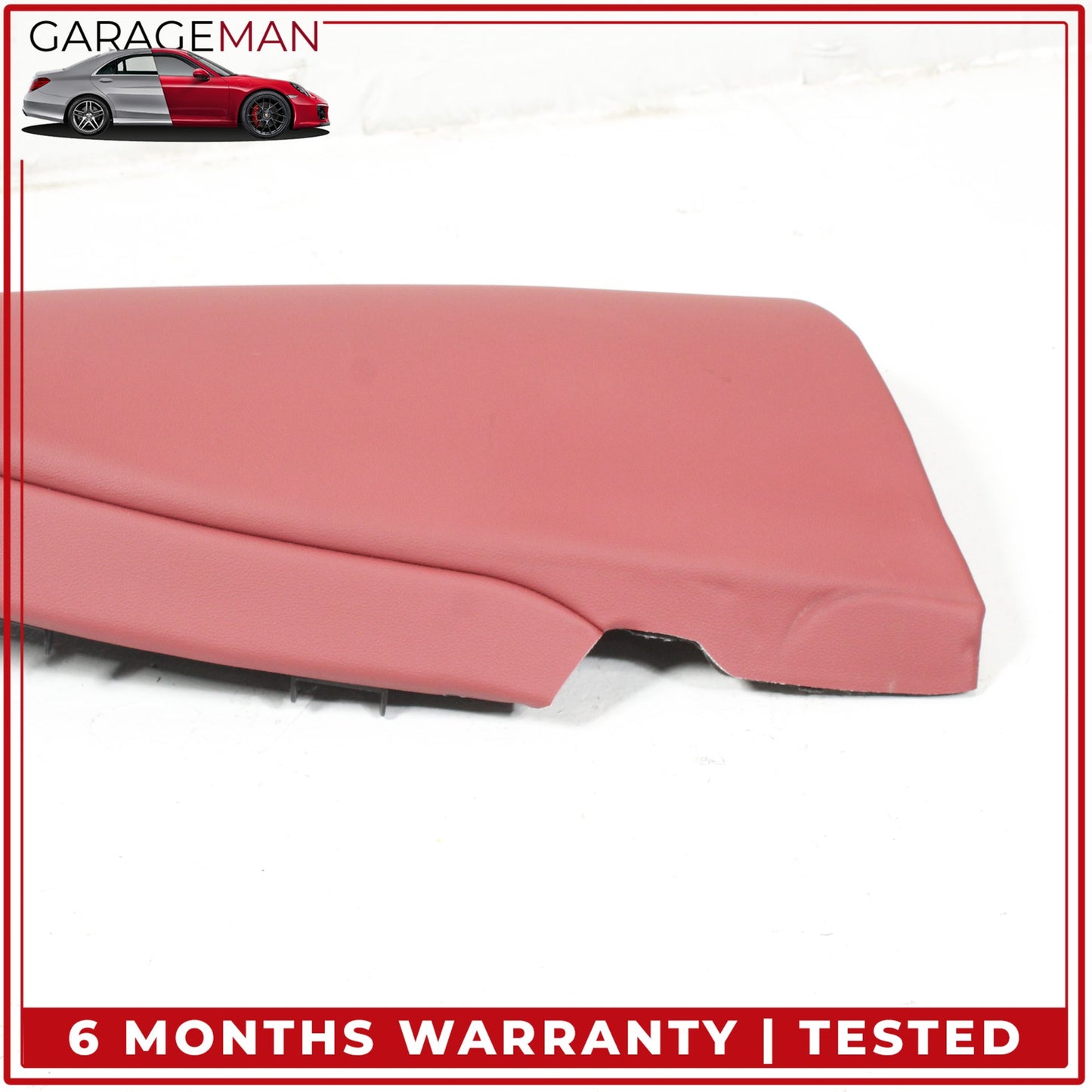 2019-2025 BMW 330i Rear Left Driver Side Seat Bolster Trim Cushion Red OEM