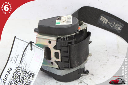 2011-2016 BMW 528i F10 Front Right Passenger Side Seat Belt Black 618120800 OEM